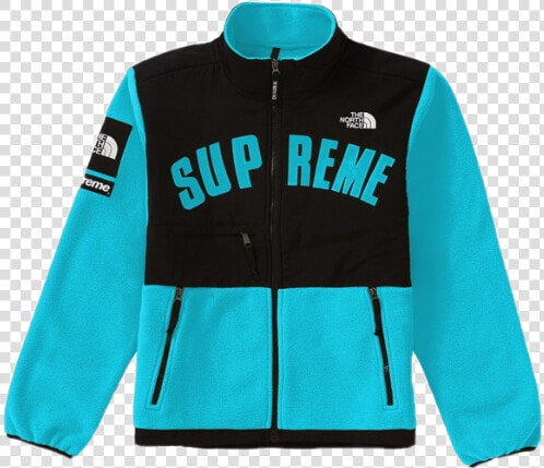 Supreme The North Face Arc Logo Denali Fleece Jacket  HD Png DownloadTransparent PNG