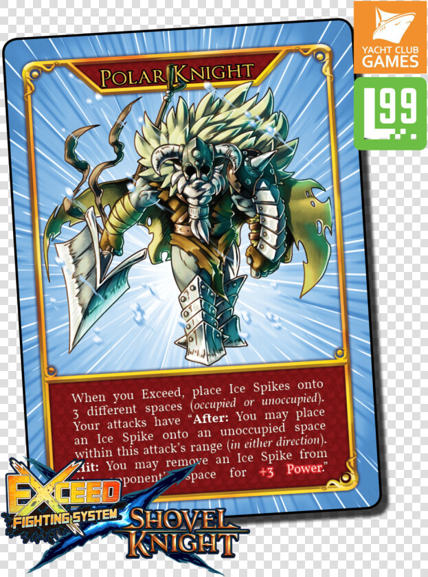 Exceed Card Previews   Exceed Fighting System Shovel Knight  HD Png DownloadTransparent PNG