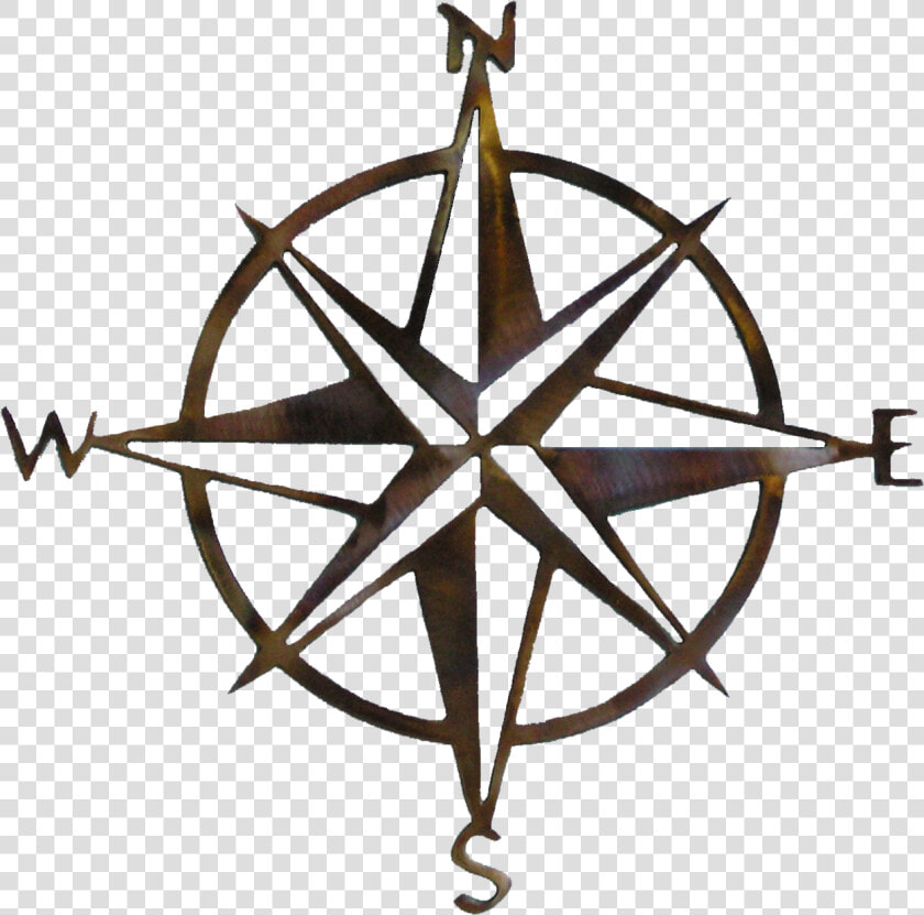 Compass Rose Wall Art   Transparent Background Compass Rose Clip Art  HD Png DownloadTransparent PNG