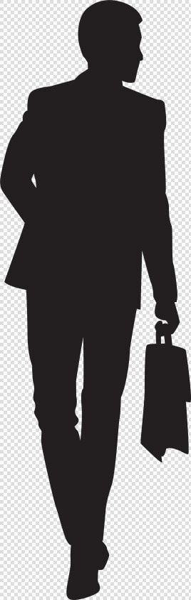 Business Man Silhouette Clipart   Png Download   Silhouette Businessman Clipart  Transparent PngTransparent PNG