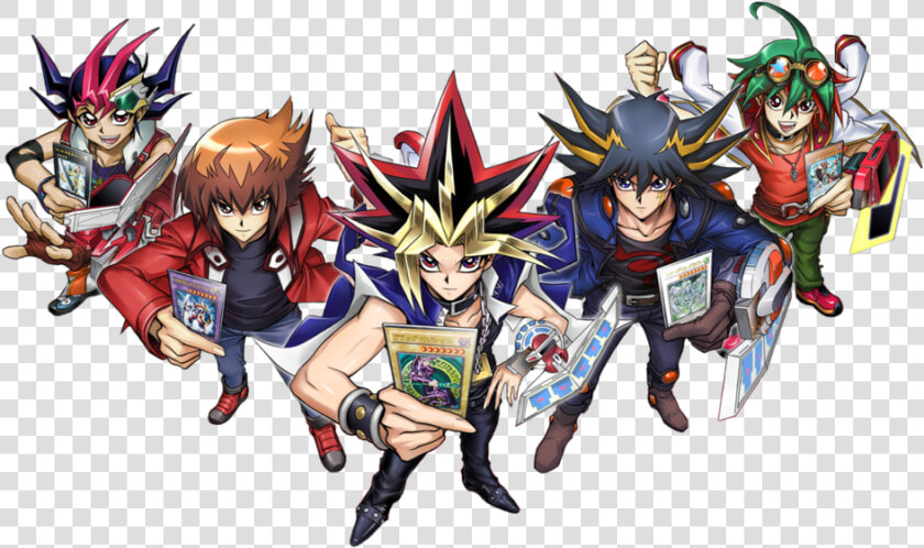 Transparent Yugioh Clipart   Yugi Jaden Yusei Png  Png DownloadTransparent PNG