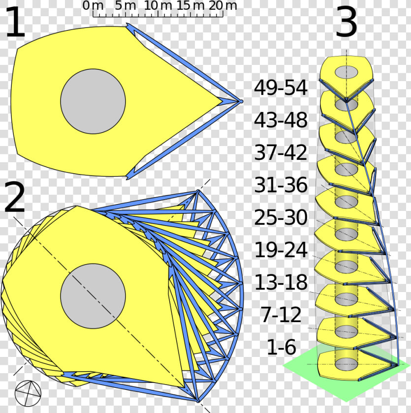 Turning Torso Structure   Turning Torso Structural System  HD Png DownloadTransparent PNG