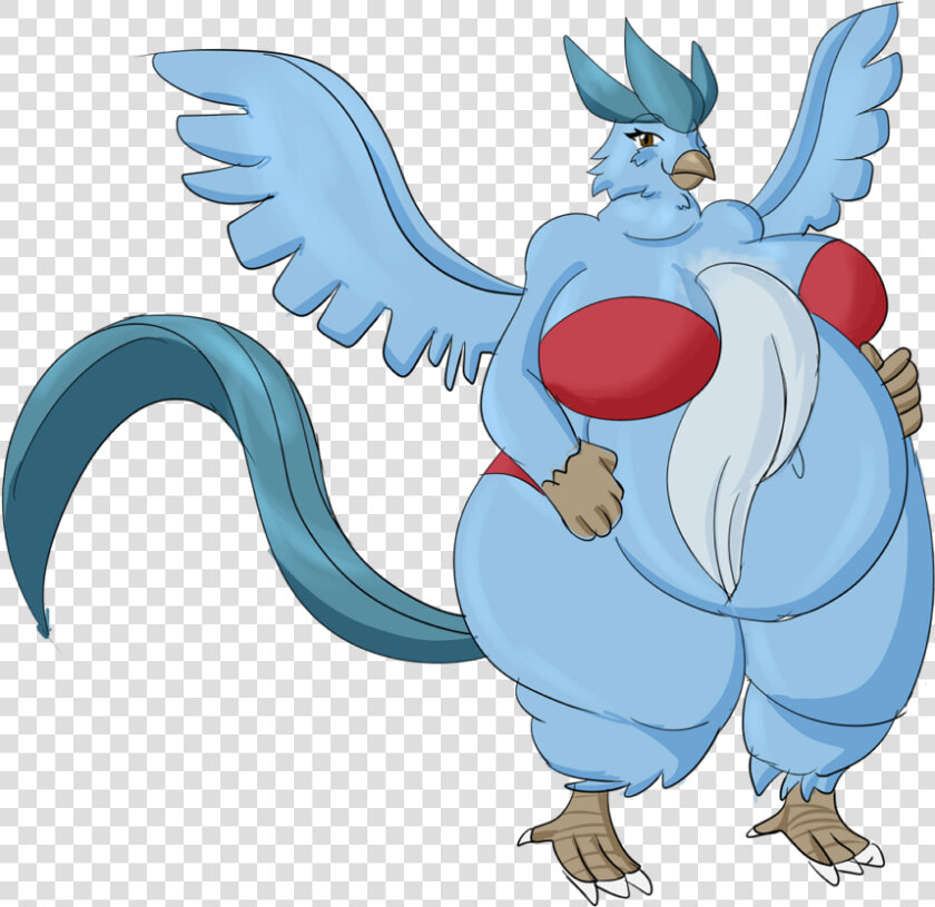 Paunchy Articuno   Cartoon  HD Png DownloadTransparent PNG