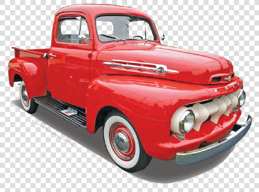 Classic Truck Png   Vintage Red Pickup Truck Png  Transparent PngTransparent PNG