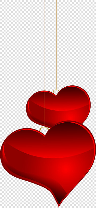 Hanging Hearts Png Clipart   Png Download   Hanging Hearts Transparent  Png DownloadTransparent PNG