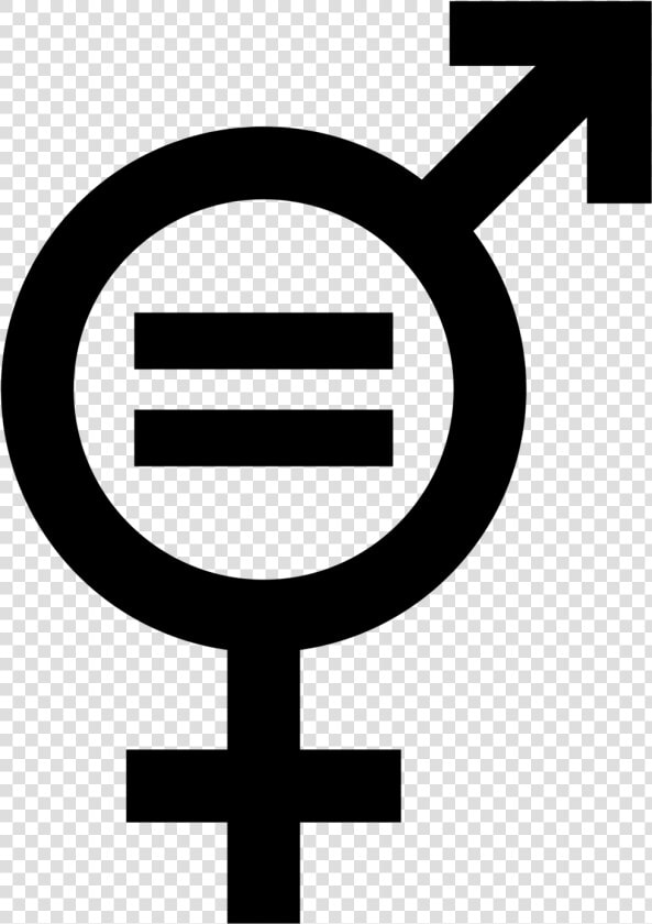 Symbol  Gender Equality  Man  Woman  Sexual Equality   Gender Equality Symbol  HD Png DownloadTransparent PNG