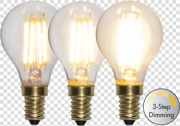 Led Lamp E14 P45 Soft Glow 3 step   Led Lamp  HD Png DownloadTransparent PNG