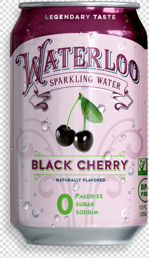 Can Blackcherry   Waterloo Sparkling Water  HD Png DownloadTransparent PNG