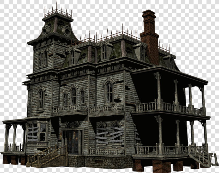 Haunted House   Haunted House No Background  HD Png DownloadTransparent PNG