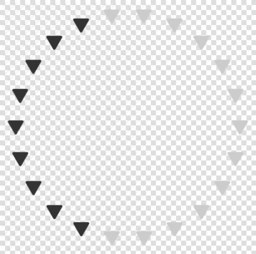  mq  triangles  cirlce  round  geometry  blackandwhite   Circle  HD Png DownloadTransparent PNG