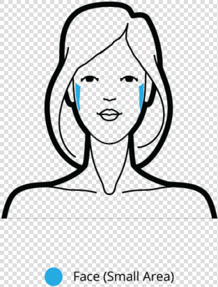 Women S Sideburns Laser Hair Removal Package   Sketch  HD Png DownloadTransparent PNG