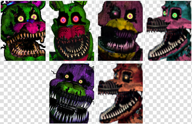 Nightmare Bonnie Ucn Icon  HD Png DownloadTransparent PNG