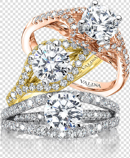 Rose  White Or Yellow Gold Engagement Rings   Engagement Ring  HD Png DownloadTransparent PNG