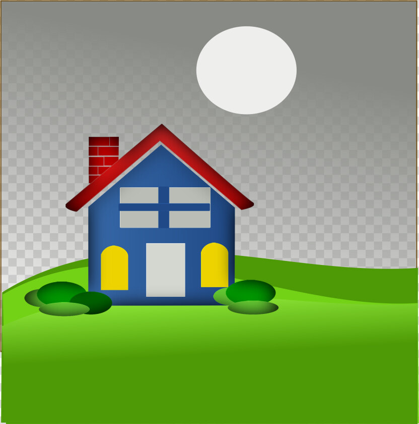 Transparent Home Clipart Png   Rumah Dengan Cerobong Asap  Png DownloadTransparent PNG