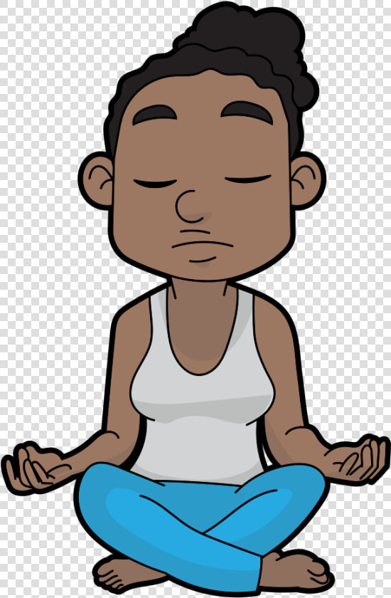 Transparent Meditation Png   Meditation Cartoon Transparent  Png DownloadTransparent PNG