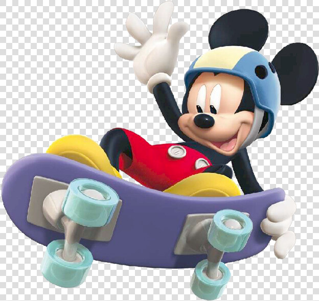 Skateboard Clipart Mickey Mouse Clubhouse   Mickey Mouse Op Skateboard  HD Png DownloadTransparent PNG