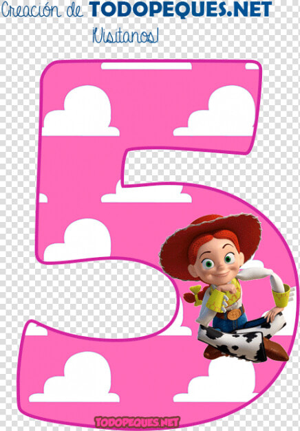 Numero 4 De Jessie Toy Story  HD Png DownloadTransparent PNG