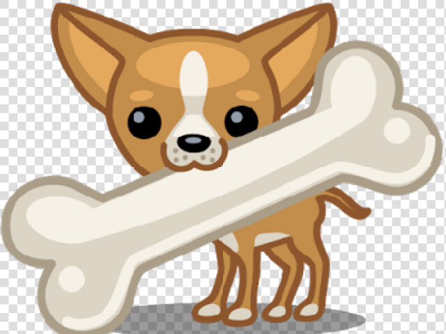 Bones Clipart Dog Bone   Chihuahua Ico  HD Png DownloadTransparent PNG