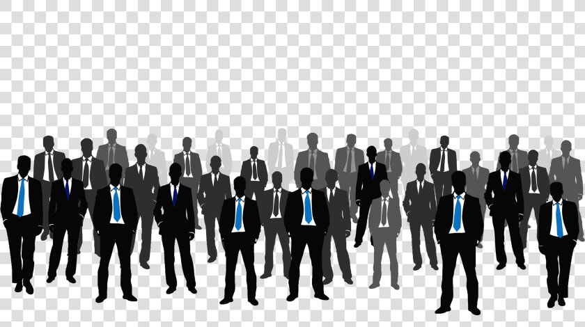 Men In Suits Silhouette  HD Png DownloadTransparent PNG