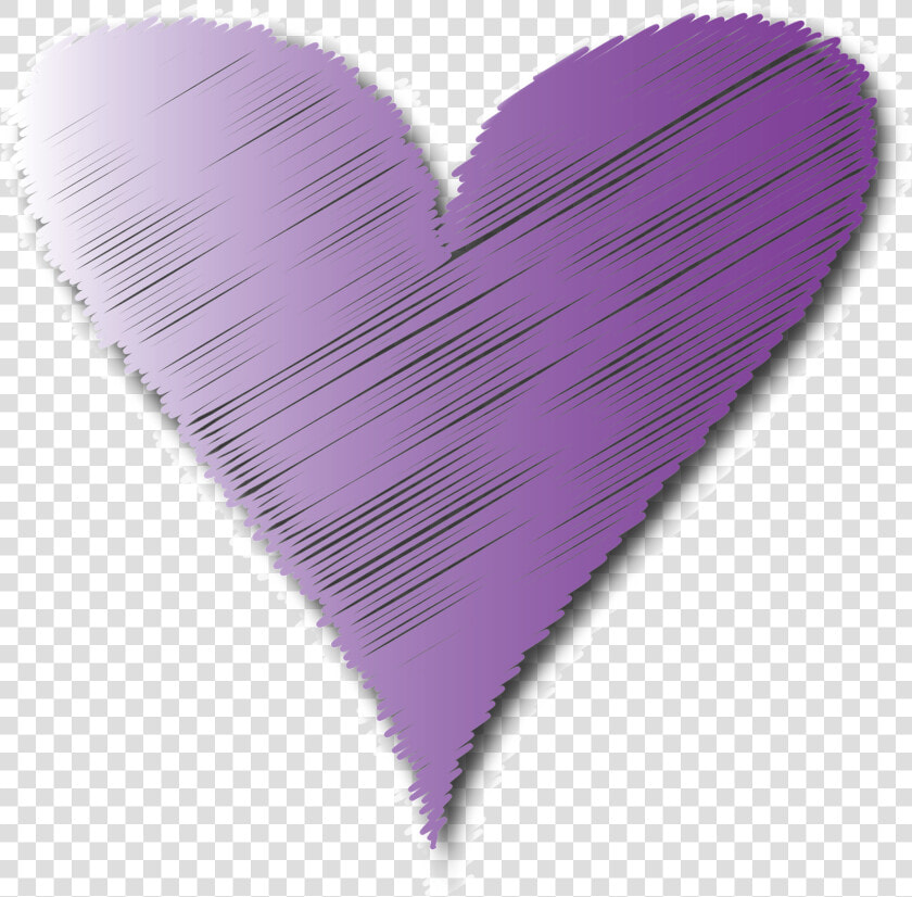 Transparent Scribble Clipart   Purple Scribble Heart  HD Png DownloadTransparent PNG