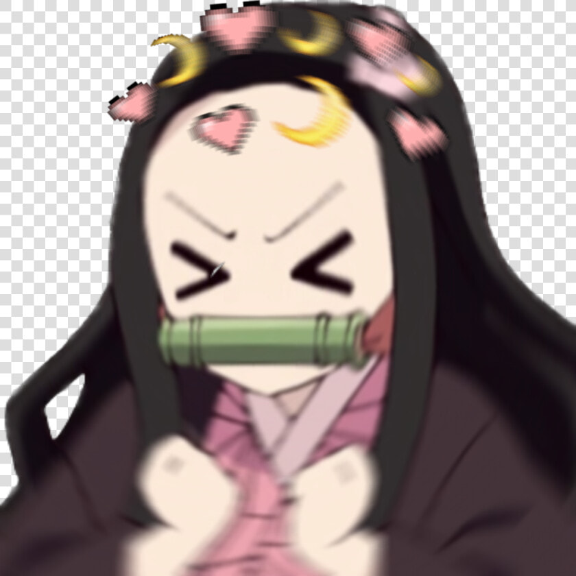  freetoedit  nezuko  demonslayer  kawaii  triggered   Nezuko Emoji  HD Png DownloadTransparent PNG