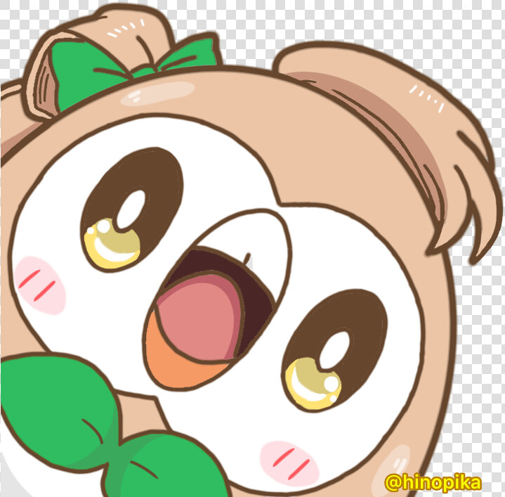 Minami Kotori  Minami Kotori  And Rowlet Drawn By Hinopika   Rowlet And Kotori  HD Png DownloadTransparent PNG