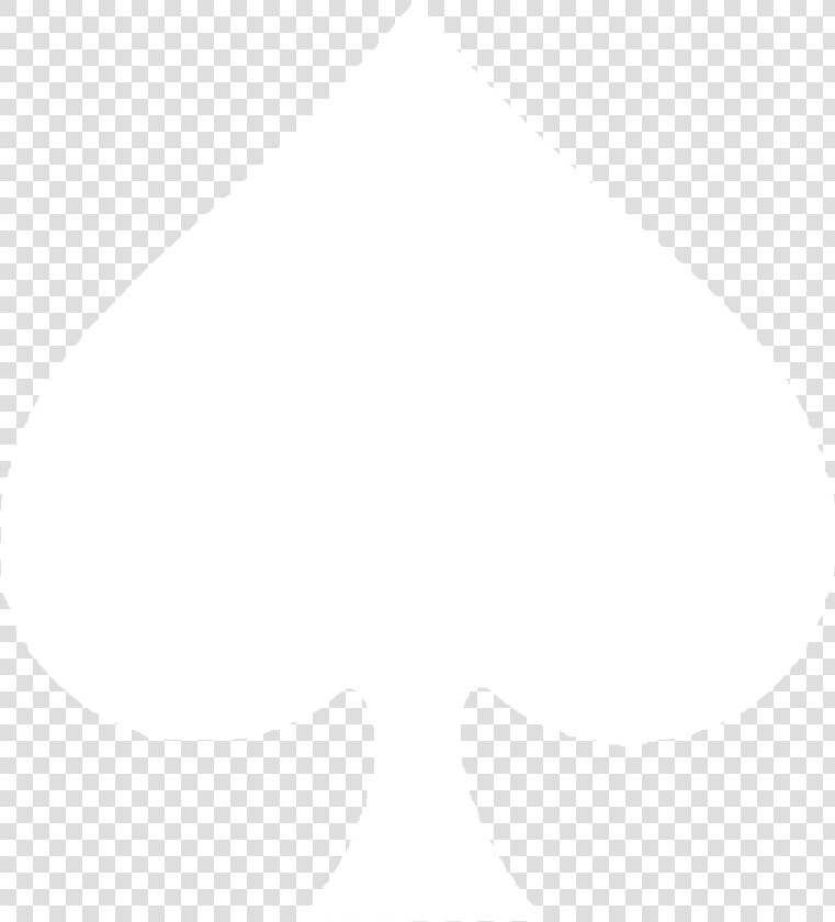 Spade Logo White Png  Transparent PngTransparent PNG