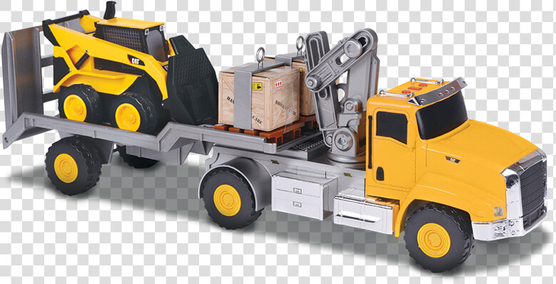 Massive Machine Truck And Trailer  HD Png DownloadTransparent PNG