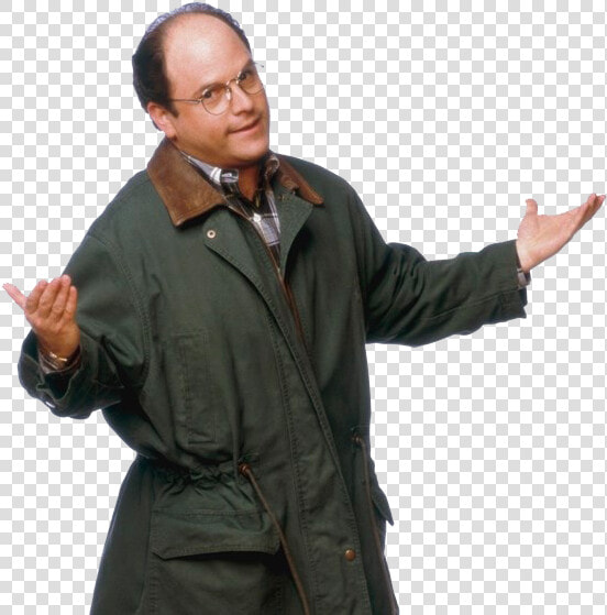 George Costanza In A Raincoat   Transparent George Costanza Png  Png DownloadTransparent PNG