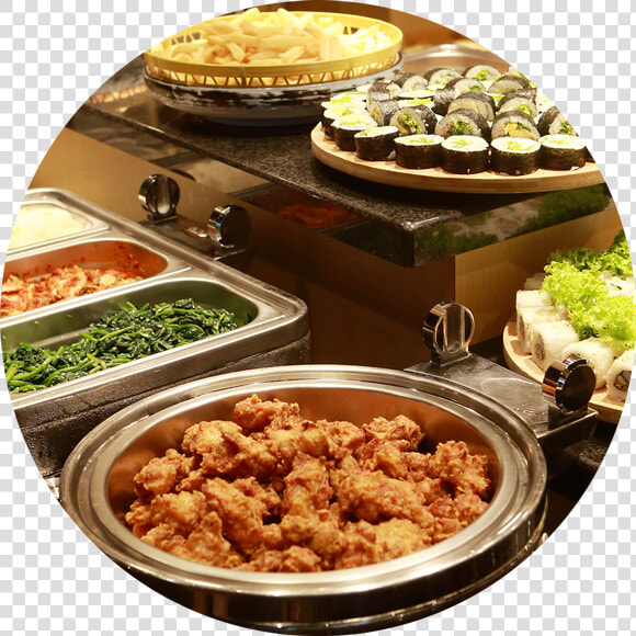 A Generous Buffet Spread   Side Dish  HD Png DownloadTransparent PNG