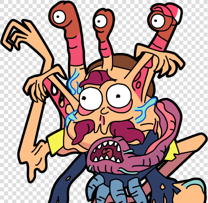 The Terrifying Cronenberg Morty   Pocket Mortys Cronenberg Morty  HD Png DownloadTransparent PNG