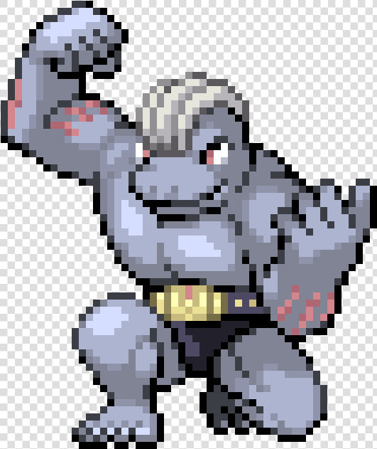 Transparent Machoke Png   Machoke Pixel Art  Png DownloadTransparent PNG