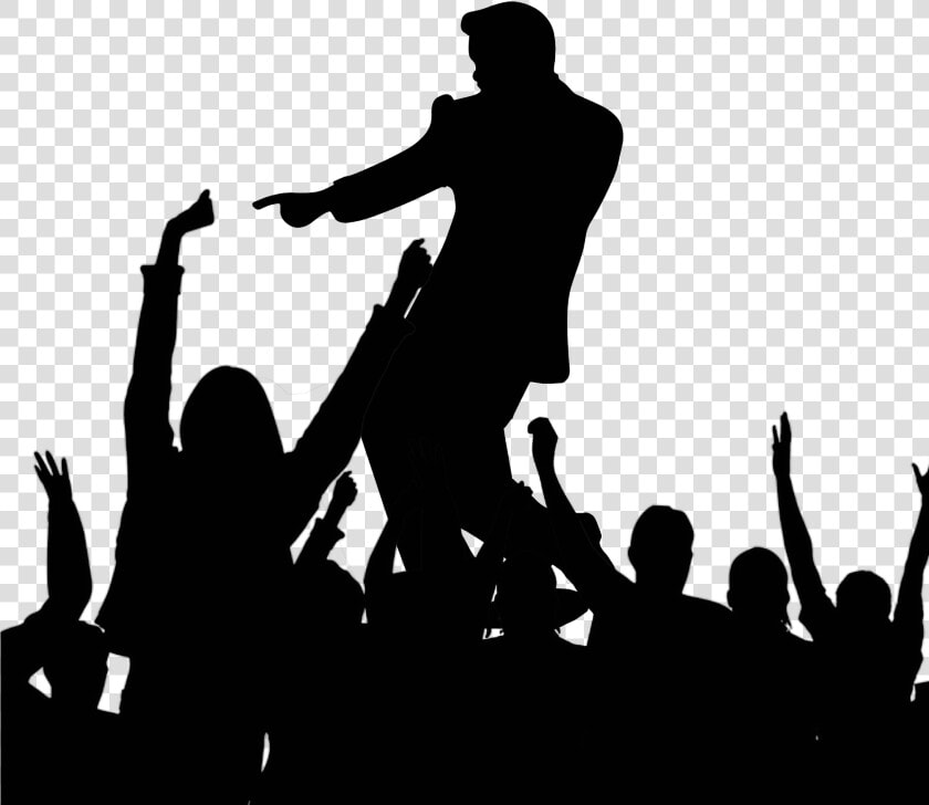 Mention To The General Public The Term “rockstar” And   Party Silhouette Transparent Background  HD Png DownloadTransparent PNG