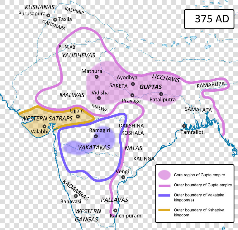 Gupta Empire  HD Png DownloadTransparent PNG