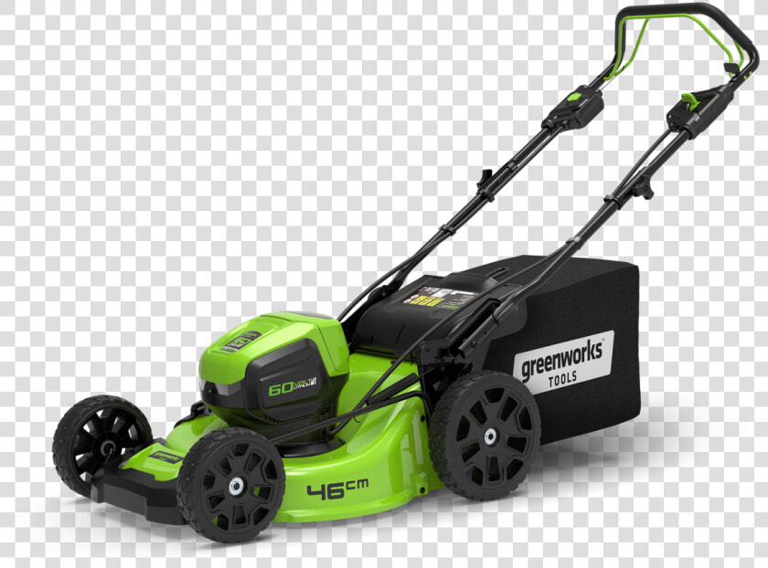 Greenworks 60v Lawn Mower Gd60lm46sp   Akumulatorska Kosilnica  HD Png DownloadTransparent PNG