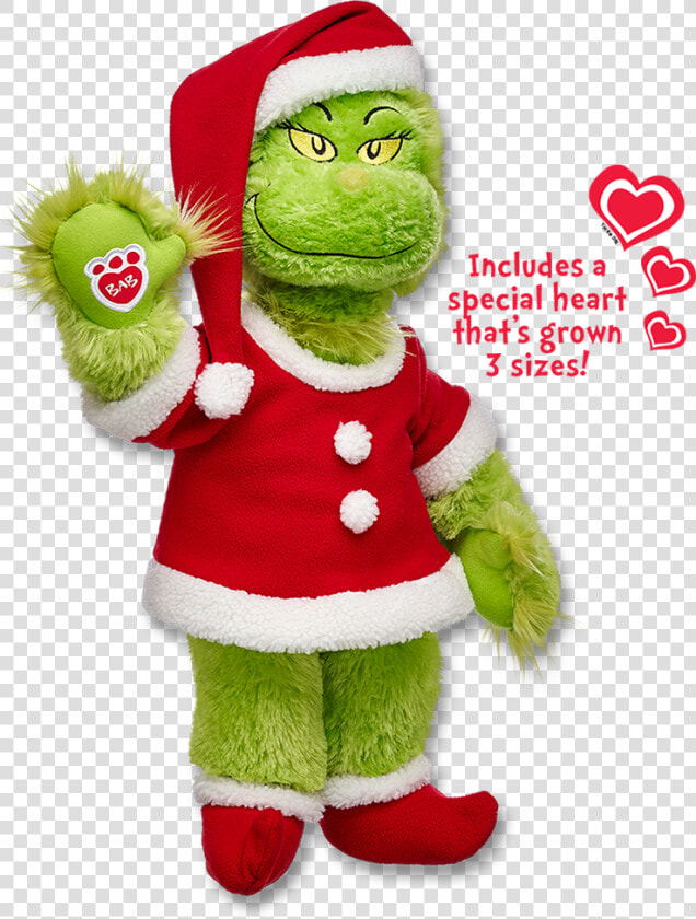 Transparent The Grinch Png   Build A Bear Workshop Grinch  Png DownloadTransparent PNG