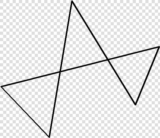 Complex Polygon   Linha Poligonal Fechada Não Simples  HD Png DownloadTransparent PNG