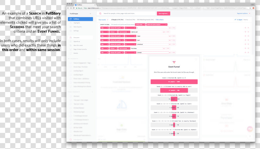 Fullstory Funnels  HD Png DownloadTransparent PNG