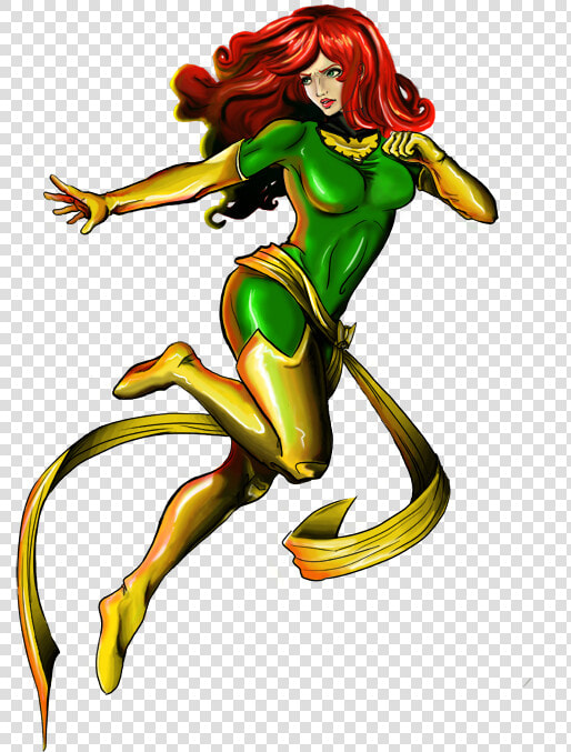 Download Jean Grey Png Hd   X Men Jean Grey Cartoon  Transparent PngTransparent PNG