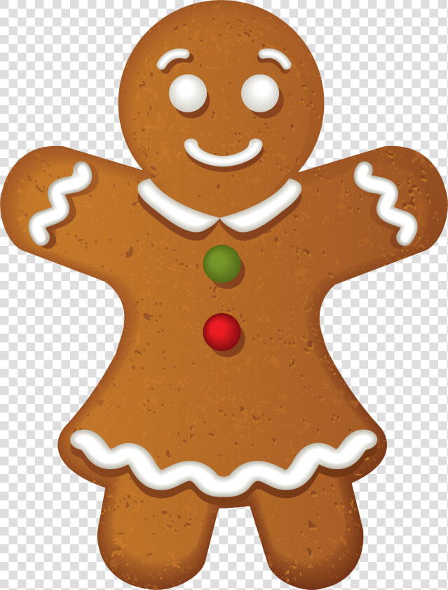 Gingerbread Girl Cookie Png Clip Artu200b Gallery Yopriceville  Transparent PngTransparent PNG