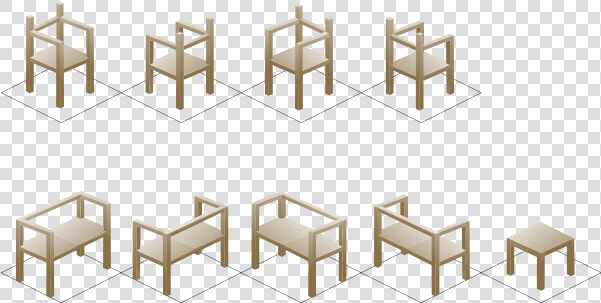 Isometric Chair Png Clip Arts  Transparent PngTransparent PNG