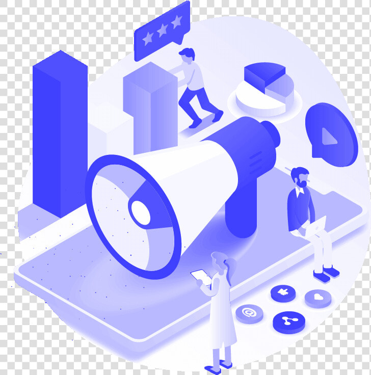 Imageedit 85 7283339235   Digital Marketing Isometric Png  Transparent PngTransparent PNG