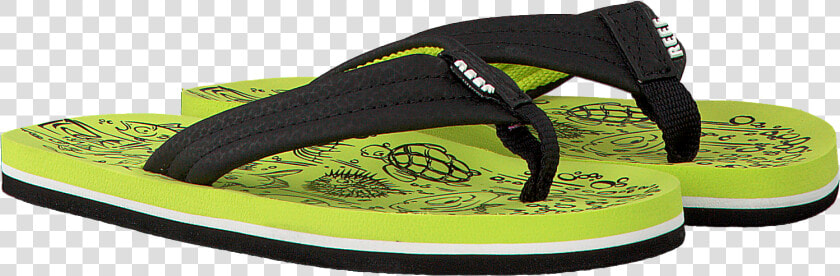 Green Reef Flip Flops Grom Reef Footprints   Flip flops  HD Png DownloadTransparent PNG