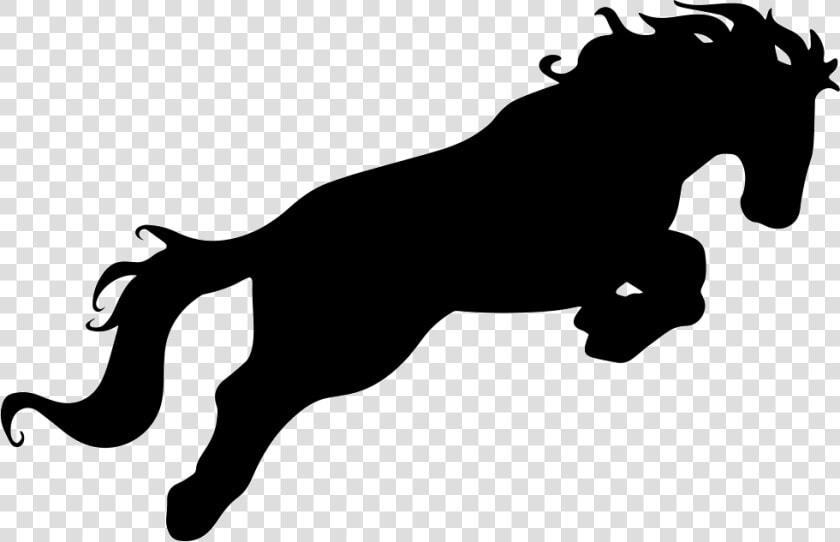 Horse Attacking Motion Silhouette   Siluetas De Caballos En Movimiento  HD Png DownloadTransparent PNG