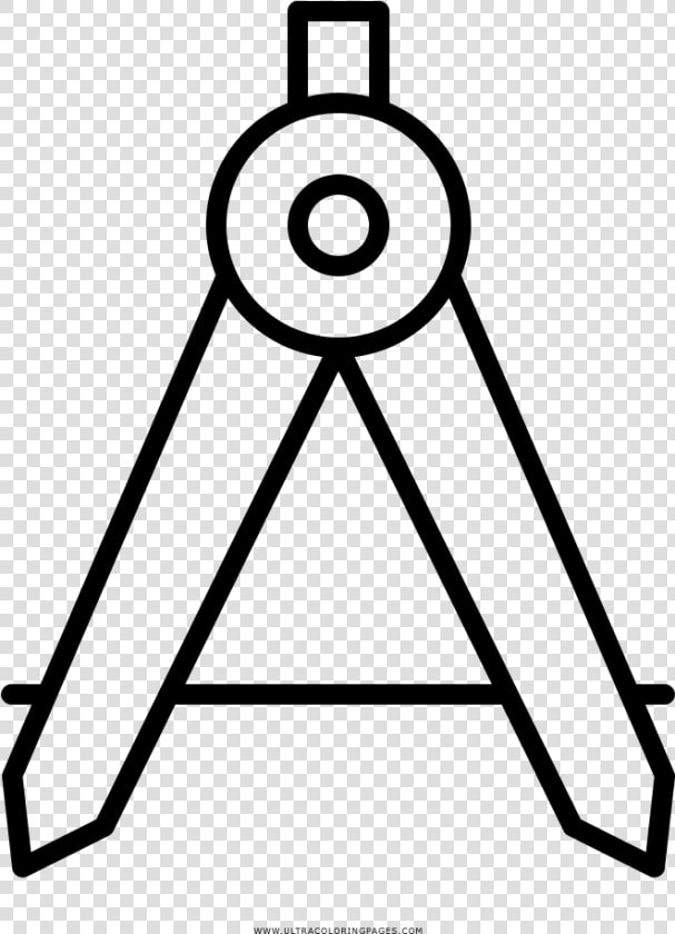 Drawing Compass Coloring Page   Echelon Thirty Seconds To Mars  HD Png DownloadTransparent PNG