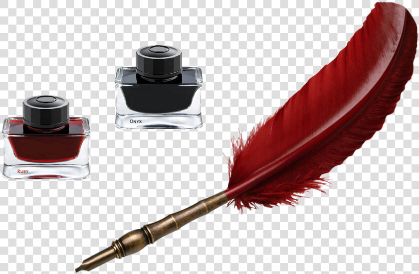 Pen  Ink  Isolated  Ink Glass   Medieval Quill Pen  HD Png DownloadTransparent PNG