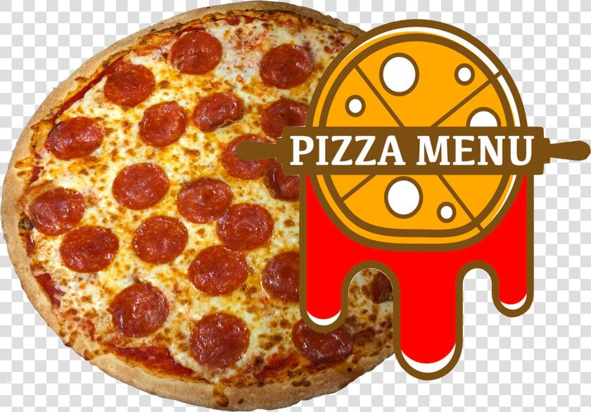 Transparent Pepperoni Pizza Png   California style Pizza  Png DownloadTransparent PNG