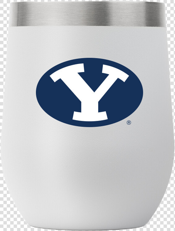 Byu 12 Oz Stemless Light Gray Tumbler   Byu Football  HD Png DownloadTransparent PNG