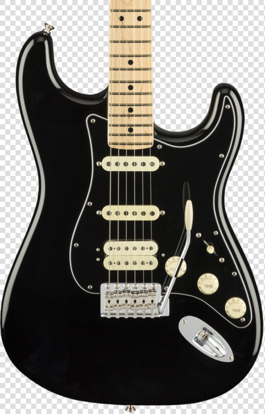 Fender American Performer Stratocaster Hss Mp Black  HD Png DownloadTransparent PNG