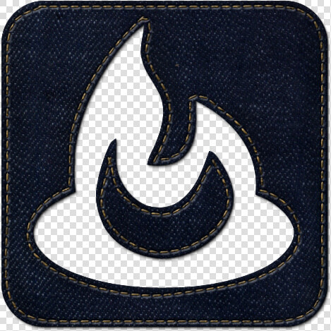 Denim Jean Social Feedburner Logo Square Icon   Icon  HD Png DownloadTransparent PNG